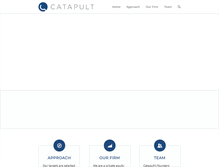 Tablet Screenshot of catapultcap.com